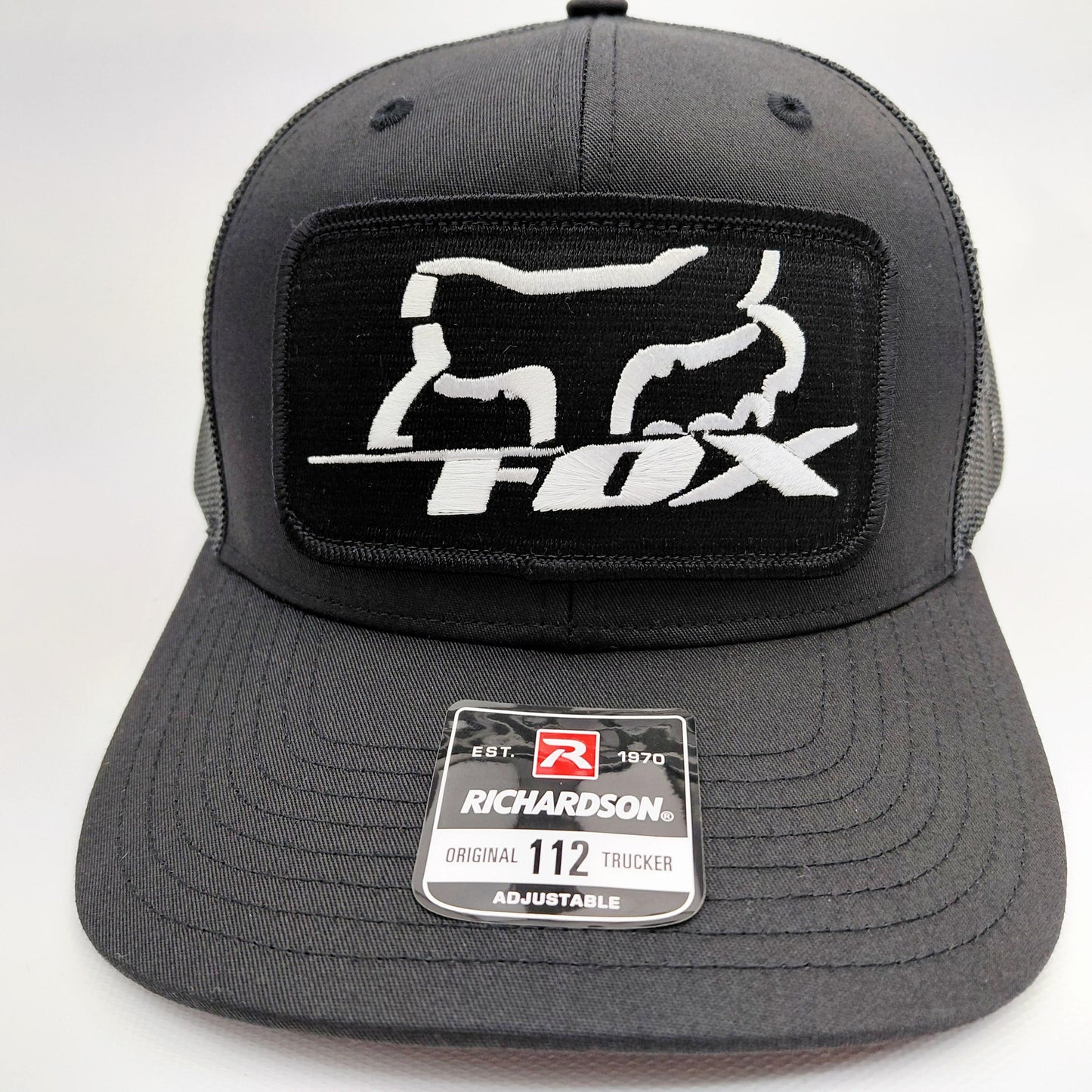 Fox Racing Richardson 112 Trucker Cap Hat Mesh Snapback Embroidered Patch