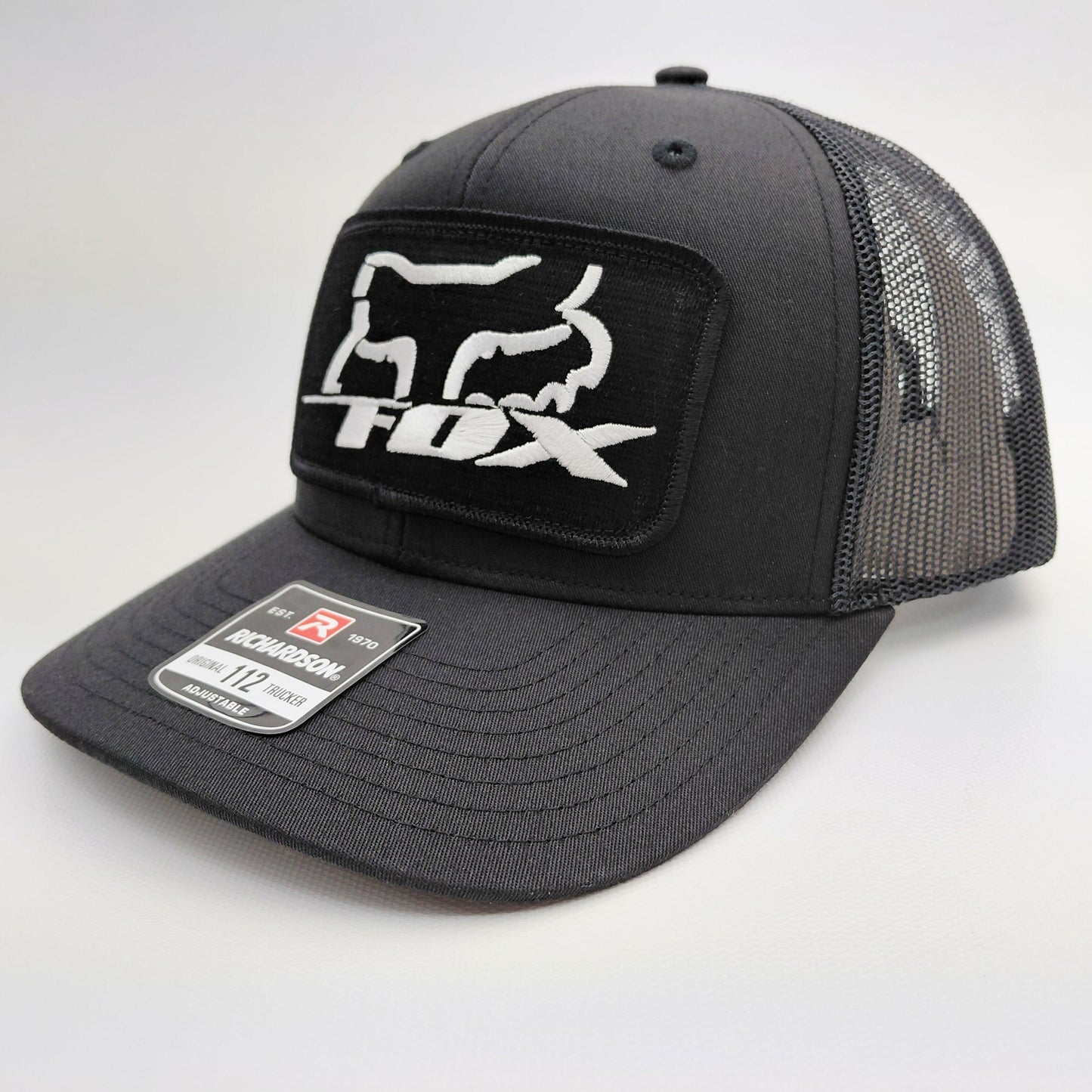 Fox Racing Richardson 112 Trucker Cap Hat Mesh Snapback Embroidered Patch