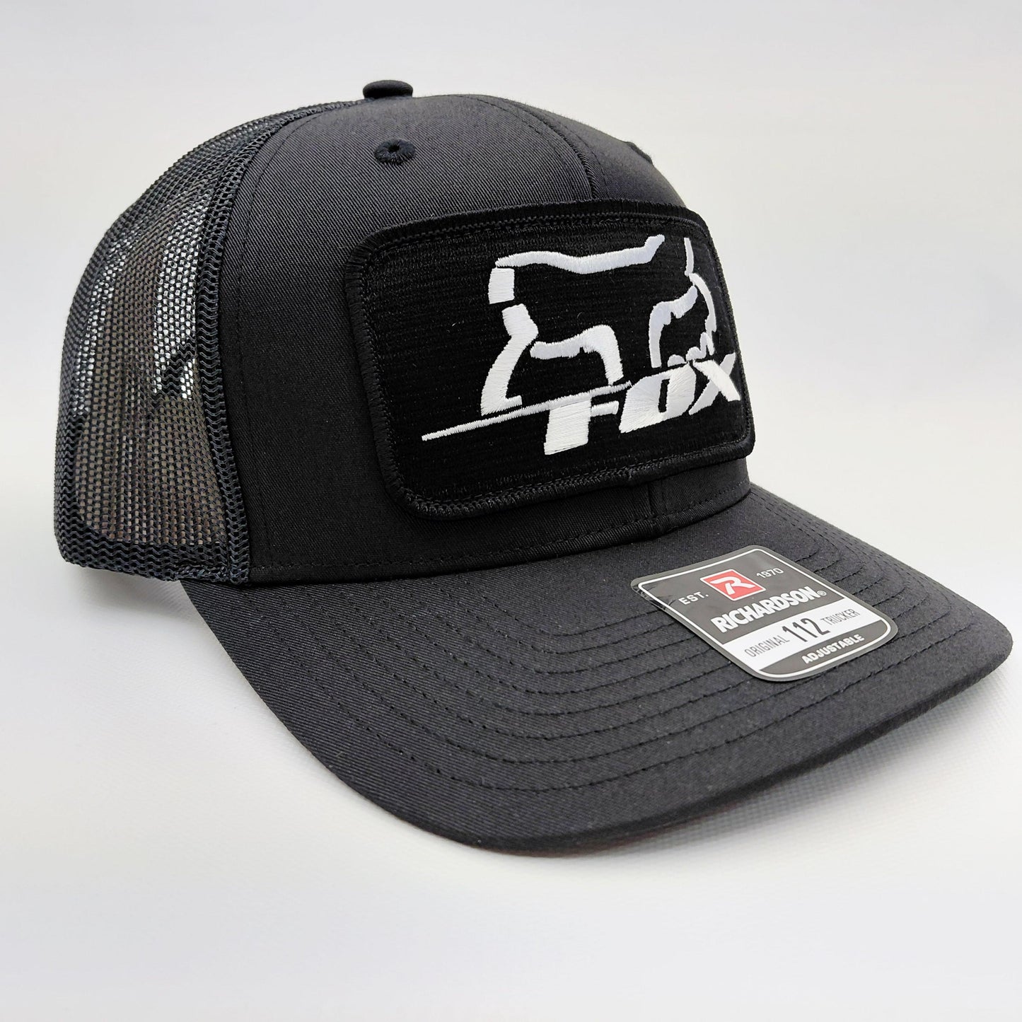 Fox Racing Richardson 112 Trucker Cap Hat Mesh Snapback Embroidered Patch