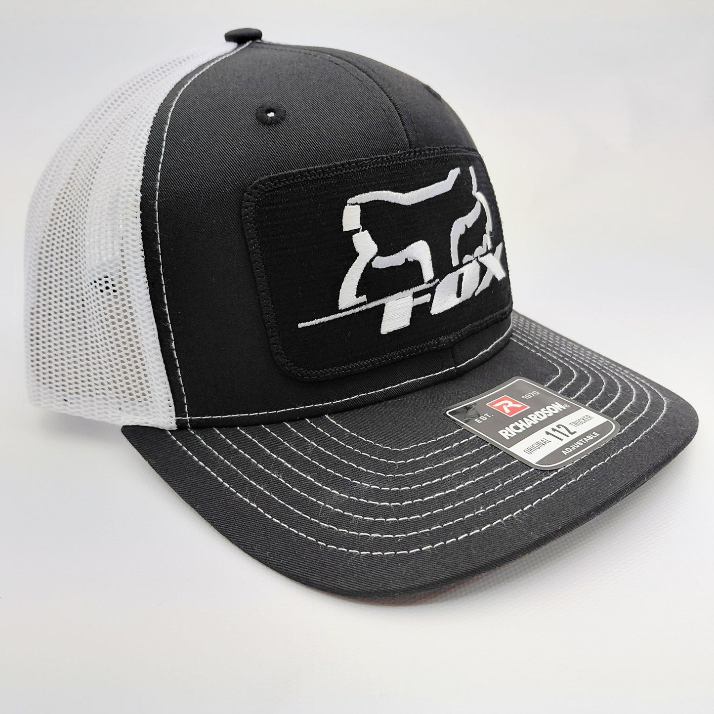 Fox Racing Richardson 112 Trucker Cap Hat Mesh Snapback Embroidered Patch