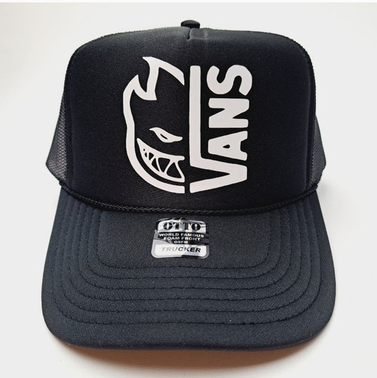 Spitfire Vans  Foam Mesh Trucker Snapback Black