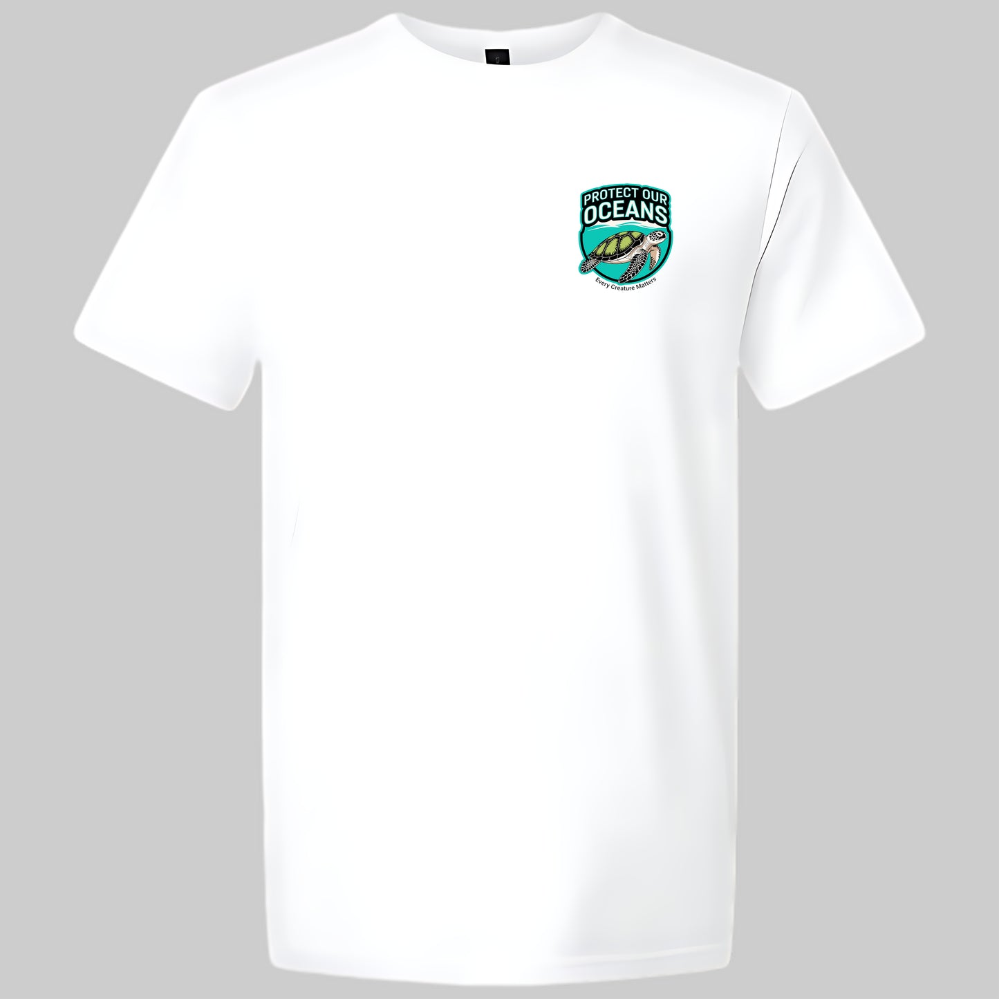 Sea Turtle Protect Our Oceans T-shirt Evry Creature Matters Sea Life