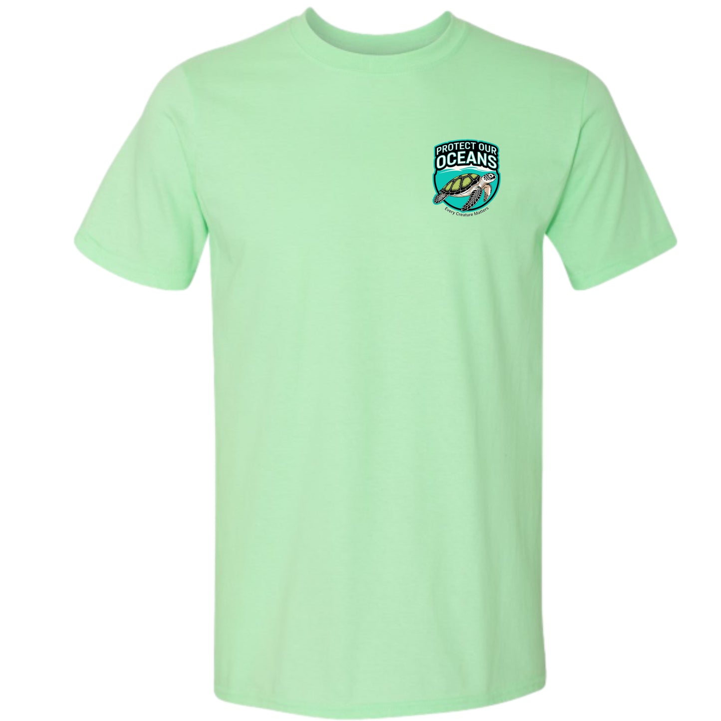 Sea Turtle Protect Our Oceans T-shirt Evry Creature Matters Sea Life