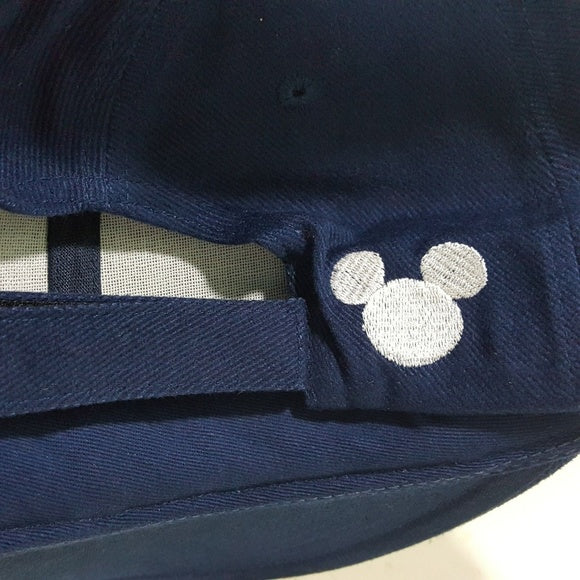Walt Disney World Hat Mickey One Size Adjustable Strapback Blue