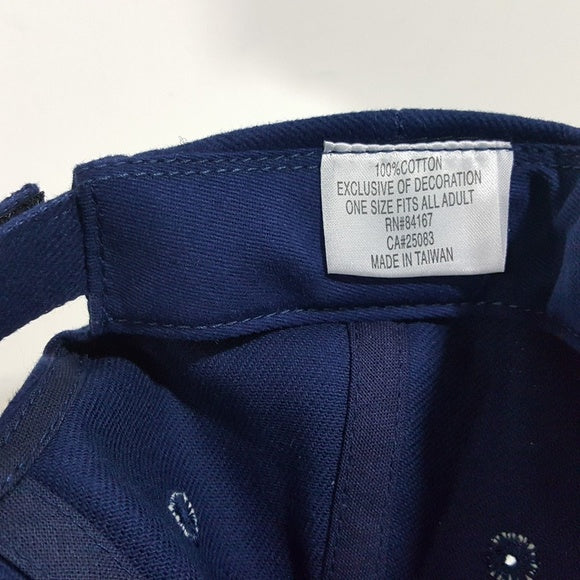 Walt Disney World Hat Mickey One Size Adjustable Strapback Blue