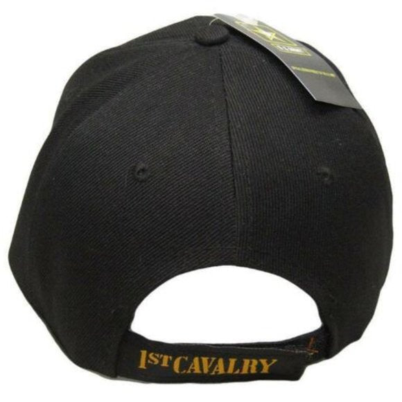 U.S. Army 1st Cavalry Division Hat Shadow Black