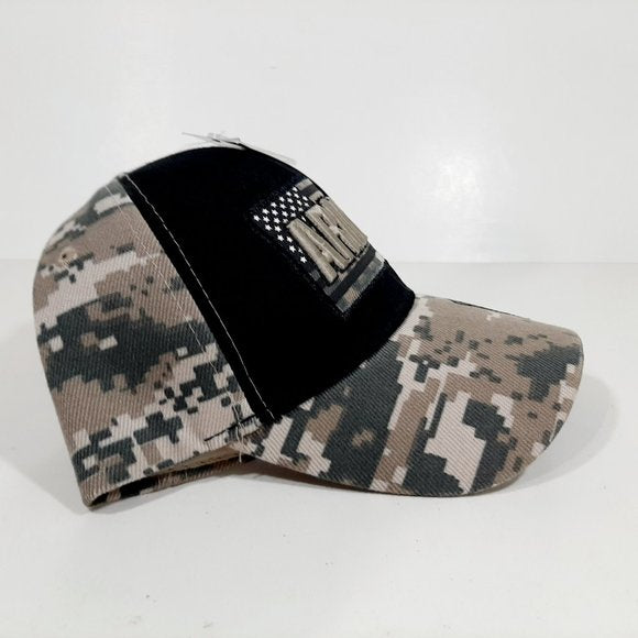 U.S. Army Hat US Army Star On Brim Side ACU Digital