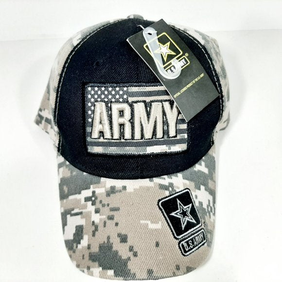 U.S. Army Hat US Army Star On Brim Side ACU Digital