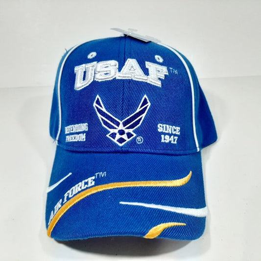 US AIR FORCE HAT USAF WING DEFENDING FREEDOM SINCE