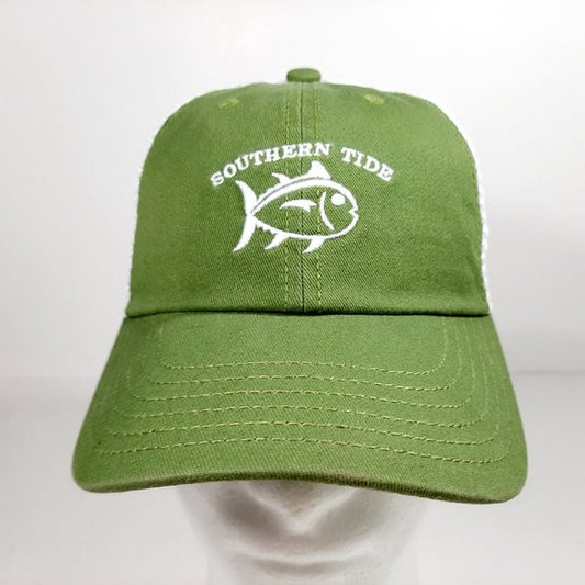 Southern Tide Mens Snapback Mesh Ball Cap Multicol