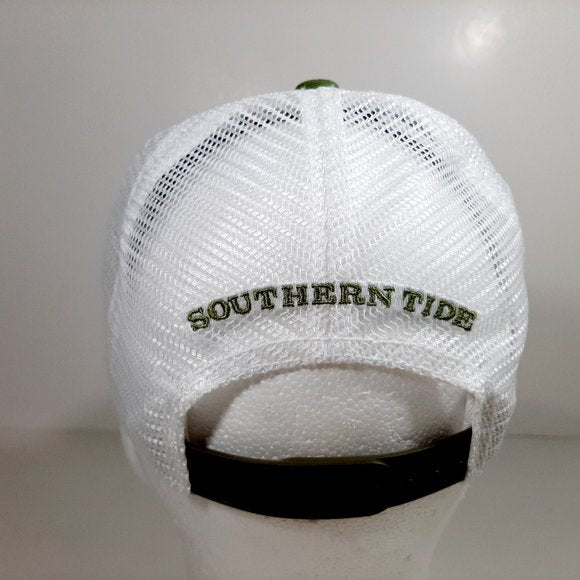 Southern Tide Mens Snapback Mesh Ball Cap Multicol
