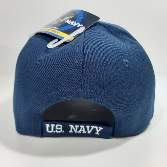 United States Navy Mens Embroidered Anchor Shadow