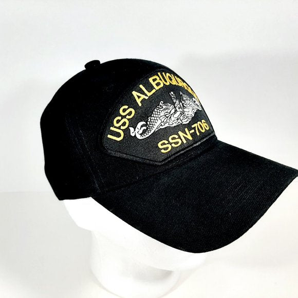 USS Albuquerque SSN-706 Baseball Cap Hat Submarine