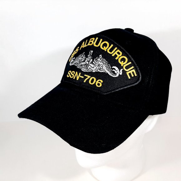 USS Albuquerque SSN-706 Baseball Cap Hat Submarine