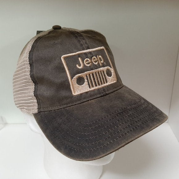 Jeep Mens Relaxed Mesh Strap Low Profile Baseball