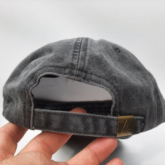 Gibson Guitars Relaxed Cotton Curved Bill Dad Hat Cap Gray Washed