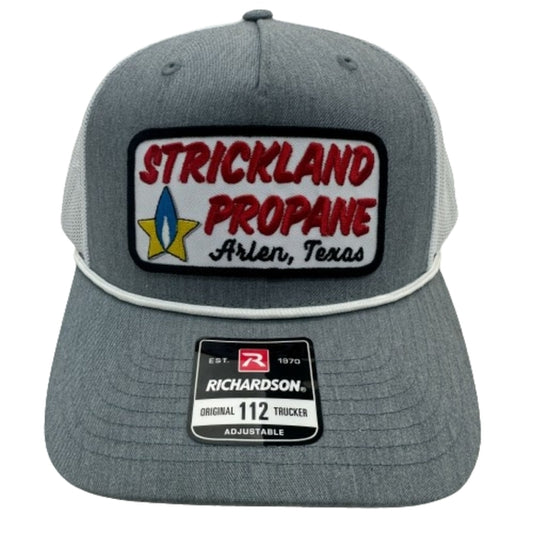 Strickland Propane Embroidered Patch Trucker Richardson 112 Rope Baseball Cap