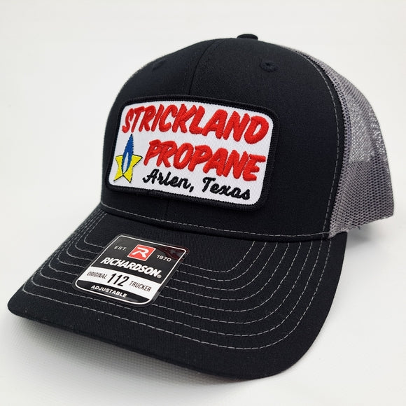 Strickland Propane Richardson 112 Mesh Snapback Cap Hat Embroidered Patch