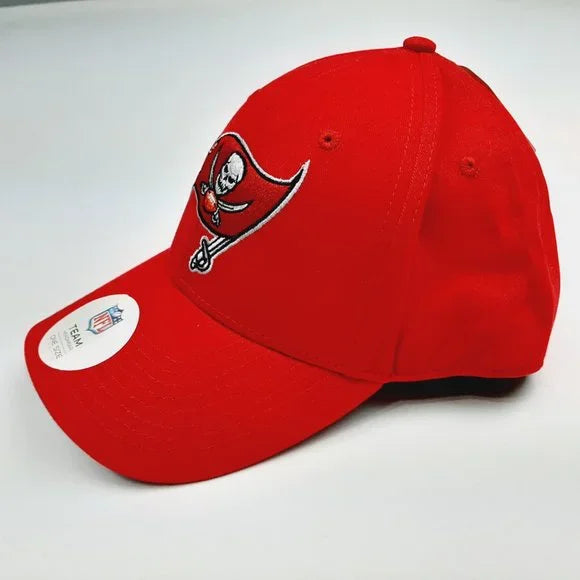 Tampa Bay Bucs Baseball Cap Hat Red Embroidered NFL Officially Licensed NEW