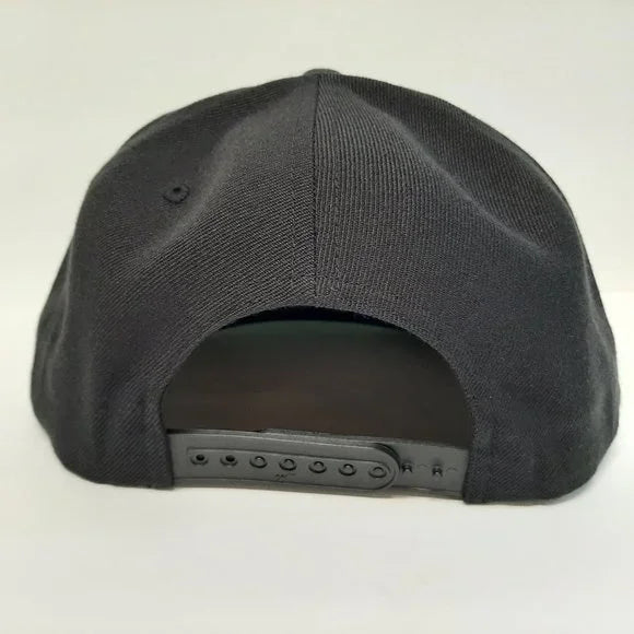 Redbull Red Bull Flat Bill Snapback Black Embroidered