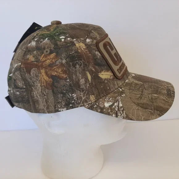 Cat Diesel Power Embroidered Patch Trucker Strapback Camouflage Hat Cap