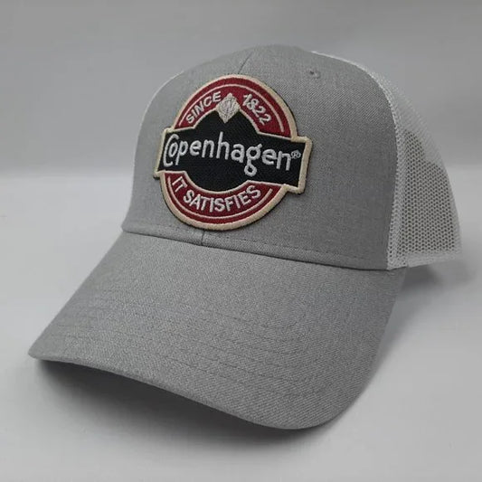 Copenhagen Patch Mesh Snapback Low Profile Vintage Trucker Baseball Cap