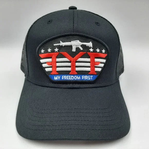 F*ck Your Feelings 2nd Amendment Pro Guns Cap Hat Black Trucker Mesh Snapback