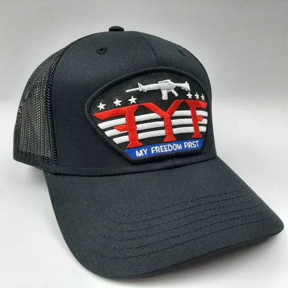 F*ck Your Feelings 2nd Amendment Pro Guns Cap Hat Black Trucker Mesh Snapback