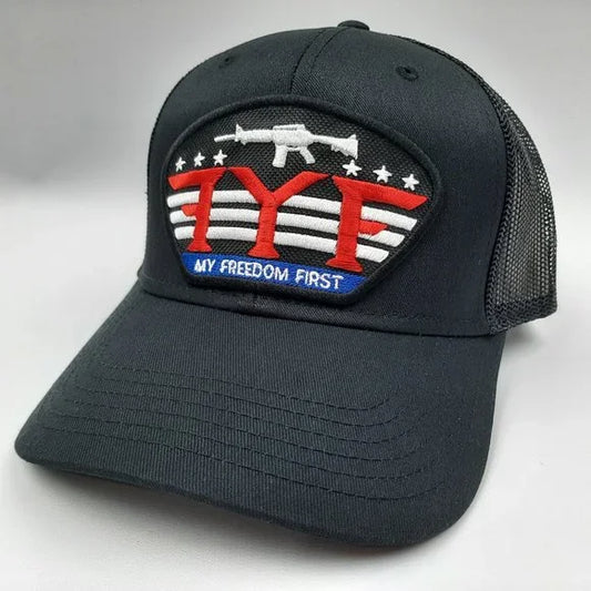F*ck Your Feelings 2nd Amendment Pro Guns Cap Hat Black Trucker Mesh Snapback