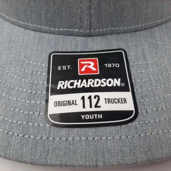 Richardson 112 Youth John Deere Embroidered Mesh Snapback Cap Hat