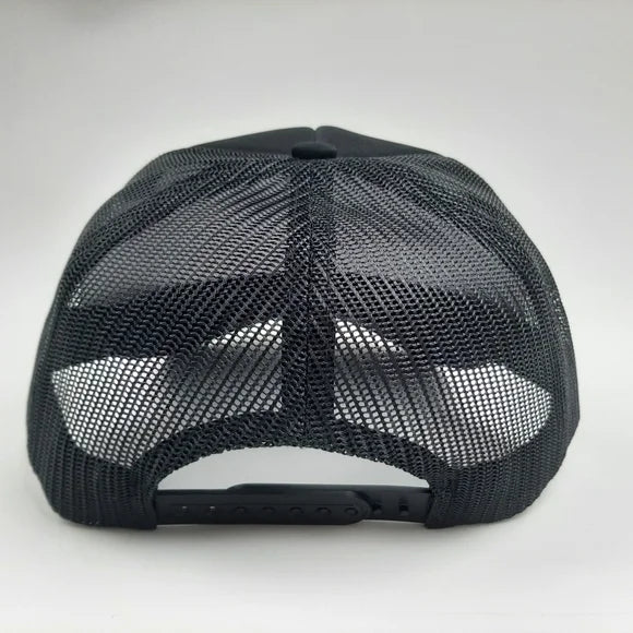 AC DC Hat Cap Trucker Foam Mesh Snapback Black OSFM