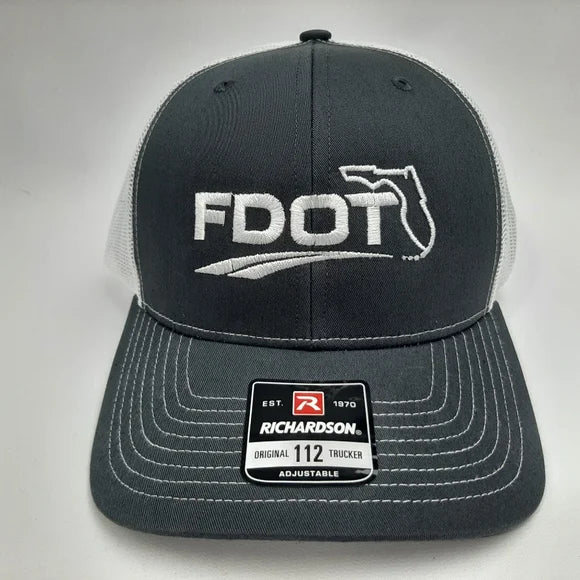 Florida Department of Transportation Richardson 112 Mesh Snapback Hat Gay