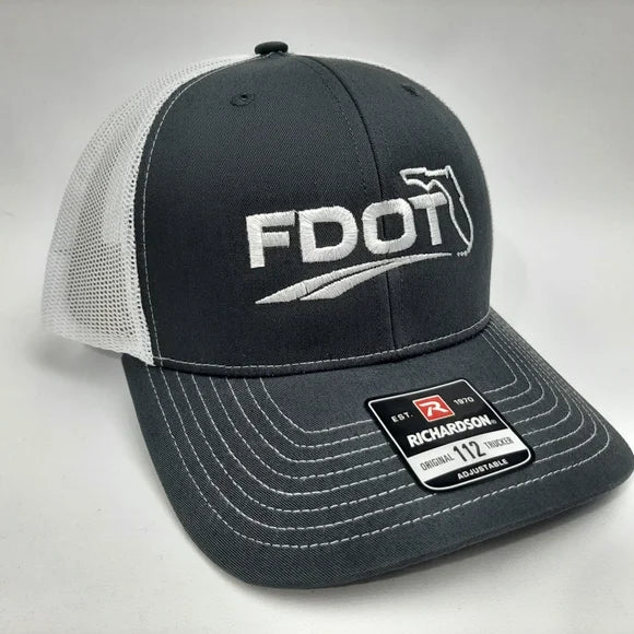 Florida Department of Transportation Richardson 112 Mesh Snapback Hat Gay