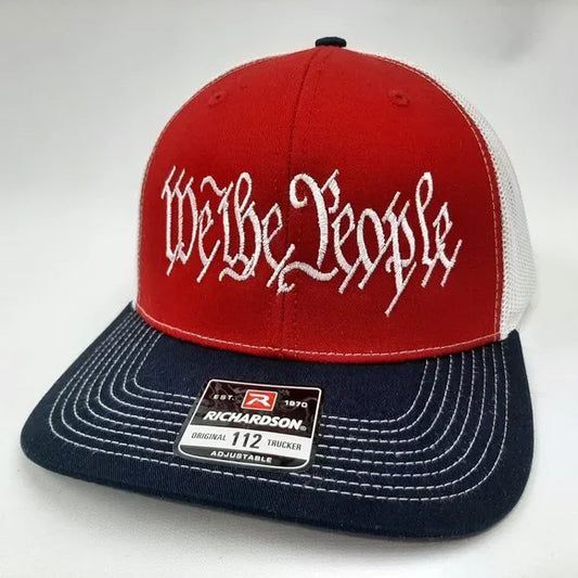 We The People Richardson 112 Trucker Mesh Snapback Cap Hat Multicolor