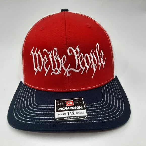 We The People Richardson 112 Trucker Mesh Snapback Cap Hat Multicolor