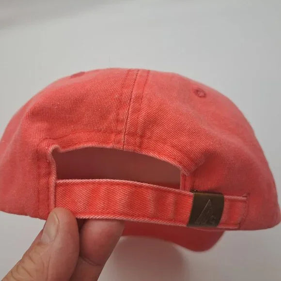 Faith Over Fear Women's Hat Cap Religious Cotton Pink Embroidered Ragged Patch