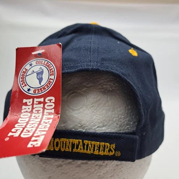 West Virginia Mountaineers Football Hat Cap Strapback Blue