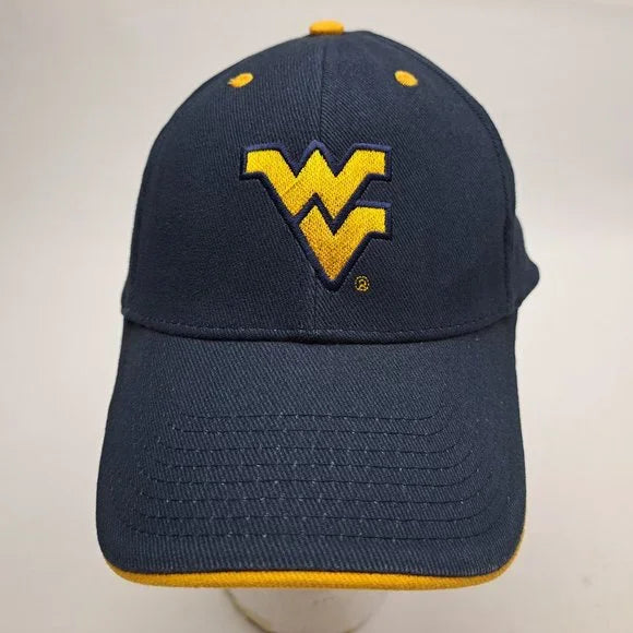 West Virginia Mountaineers Football Hat Cap Strapback Blue