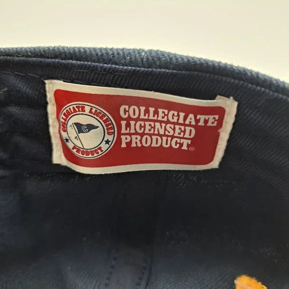 West Virginia Mountaineers Football Hat Cap Strapback Blue