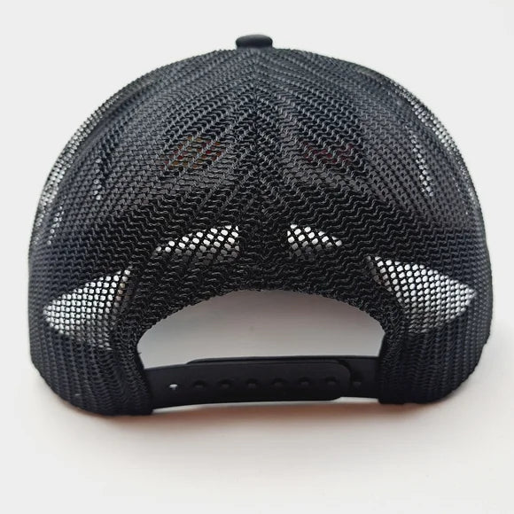 Red Bull Richardson 112 Youth Trucker Mesh Snapback Cap Hat Black