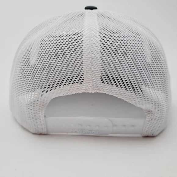 MAC Tools Richardson 112 Trucker Embroidered Patch Mesh Snapback Cap Hat Gray