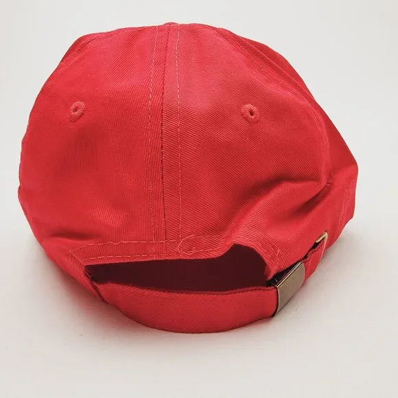 Faith Over Fear Women's Hat Cap Religious Cotton Red
