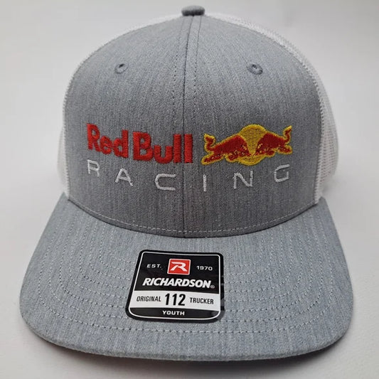 Red Bull Racing Youth Richardson 112 Trucker Mesh Snapback Cap Hat
