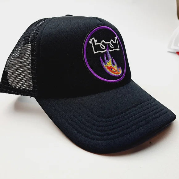 Tool Embroidered Patch Foam Trucker Mesh Snapback Cap Hat Black