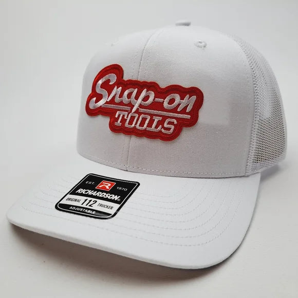 Snap On Tools Richardson 112 Trucker Mesh Snapback Cap Hat Embroidered