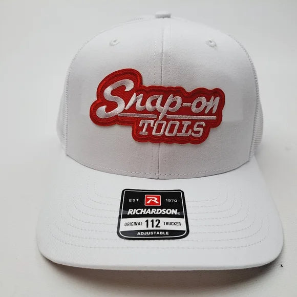 Snap On Tools Richardson 112 Trucker Mesh Snapback Cap Hat Embroidered