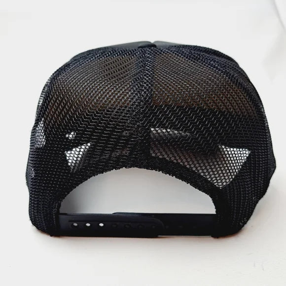 AeroSmith Foam Trucker Mesh Snapback Cap Hat Black new