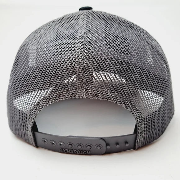 Fat Boy Harley Richardson 112 Trucker Embroidered Patch Mesh Snapback