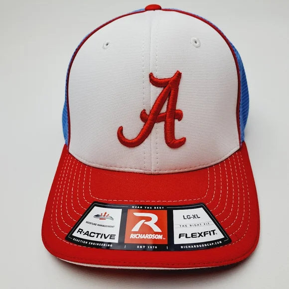 Alabama Richardson fitted Baseball Cap Hat Embroidered Size L/XL