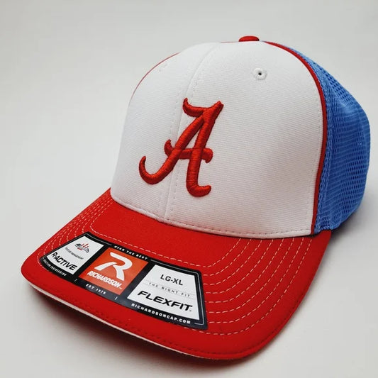 Alabama Richardson fitted Baseball Cap Hat Embroidered Size L/XL